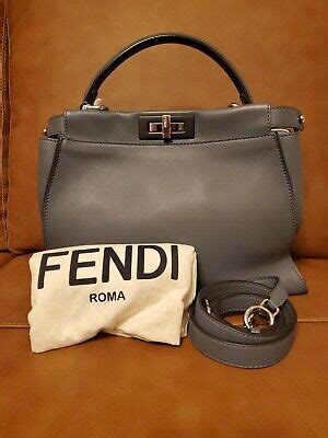 borse fendi peekaboo ebay|fendi peekaboo suede.